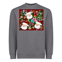 Storm santa christmas Heavyweight Sweatshirt - AdoDesignShop