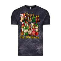Cloud Black merry drunk im christmas Vintage Tee - AdoDesignShop