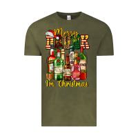 Vintage Olive merry drunk im christmas Vintage Tee - AdoDesignShop