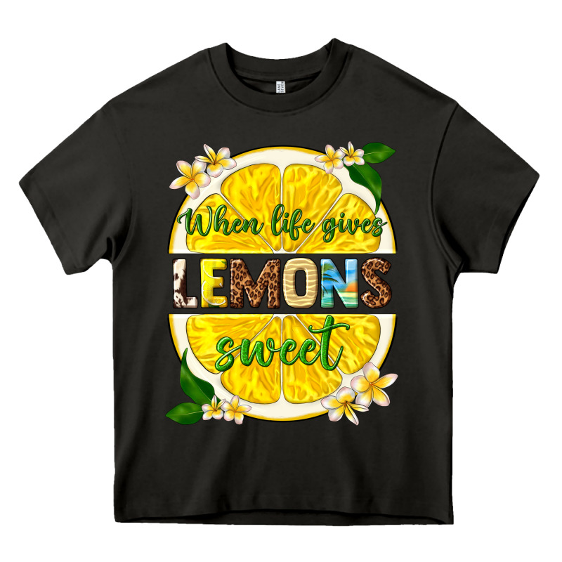 When Life Gives Lemons Sweet Heavy Core Tee by texasbilliewilder | Teevron