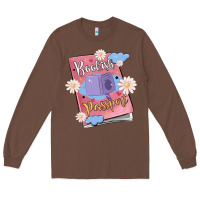 Chestnut bookish passport Long Sleeve Tee - MaliasSmallBusiness
