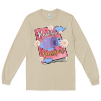 Mushroom bookish passport Long Sleeve Tee - MaliasSmallBusiness