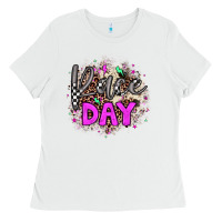 White race day Ladies Tee - JahusDesignShop