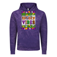 Cloud Purple Halloween Spooky Vibes Vintage Hoodie - Artiststas