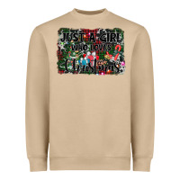 Mushroom just a girl who loves christmas Heavyweight Sweatshirt - AdoDesignShop