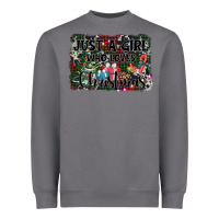 Storm just a girl who loves christmas Heavyweight Sweatshirt - AdoDesignShop