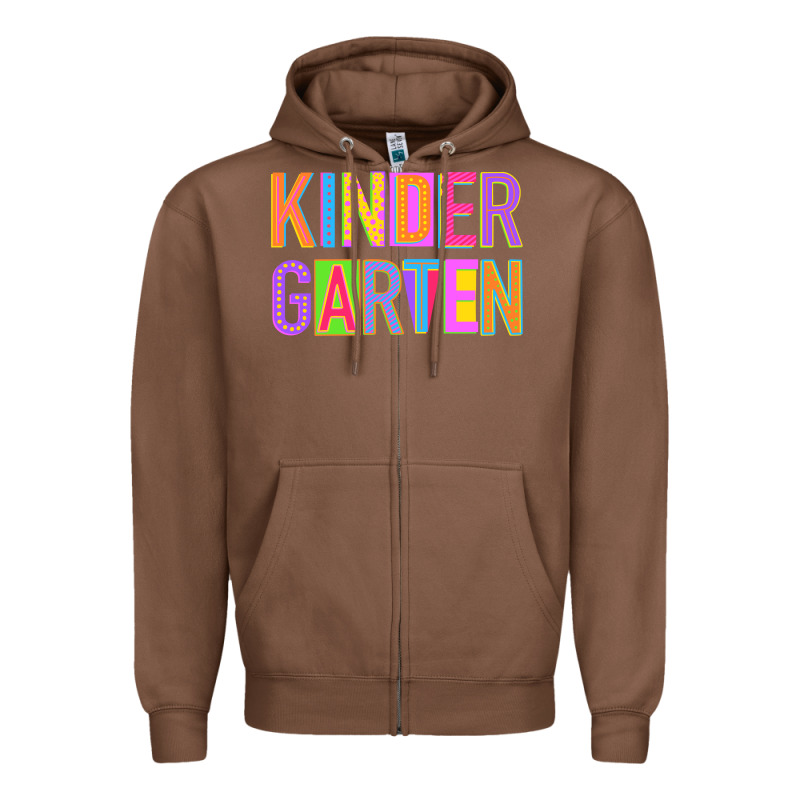 Kindergarten Zipper Hoodie by NancyCooperArtShop | Teevron