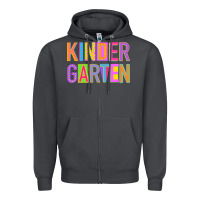 Smoke kindergarten Zipper Hoodie - NancyCooperArtShop