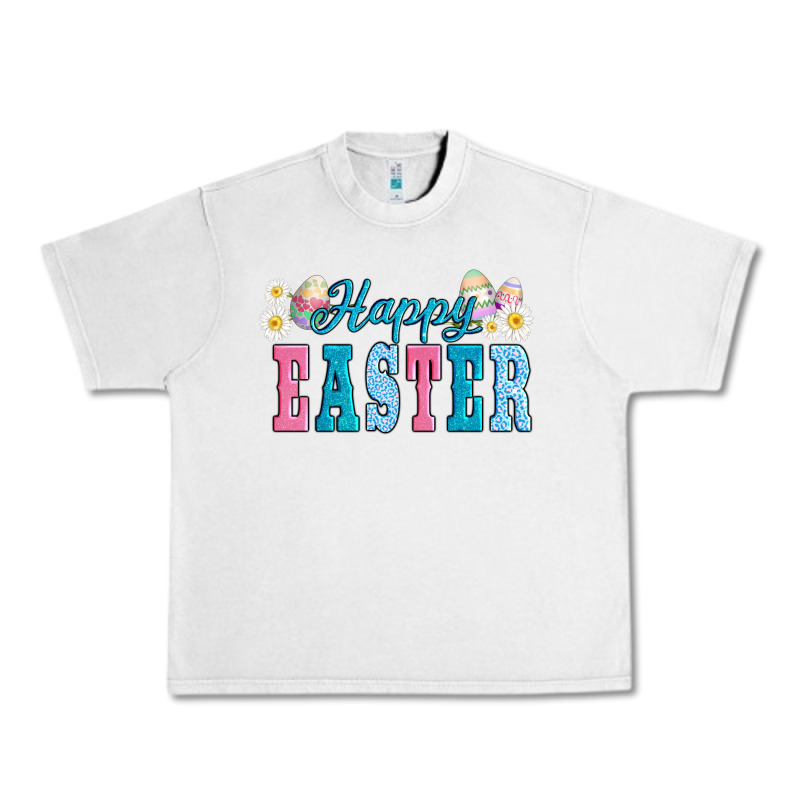 Happy Easter Eggs Urban Heavy Tee by AdoDesignShop | Teevron