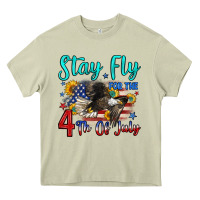 Mossy stay fly for the 4 th of july Heavy Core Tee - Zillion Design Studio
