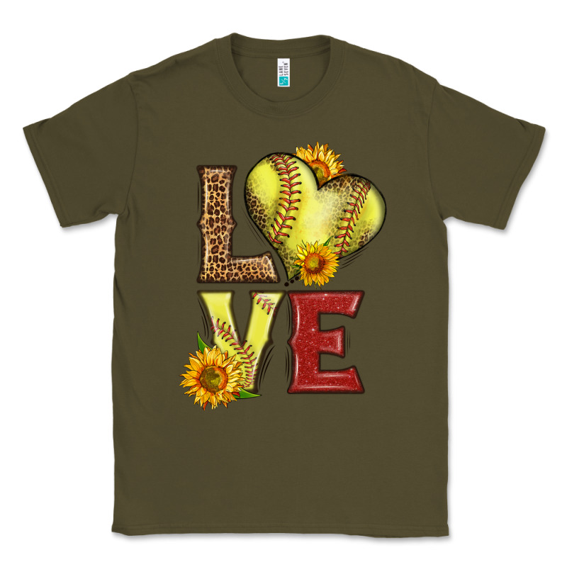 Western Love Softball Classic Tee by LillyAllenDesigns | Teevron