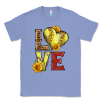 Colony Blue western love softball Classic Tee - LillyAllenDesigns