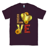 Plum western love softball Classic Tee - LillyAllenDesigns