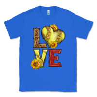 True Royal western love softball Classic Tee - LillyAllenDesigns