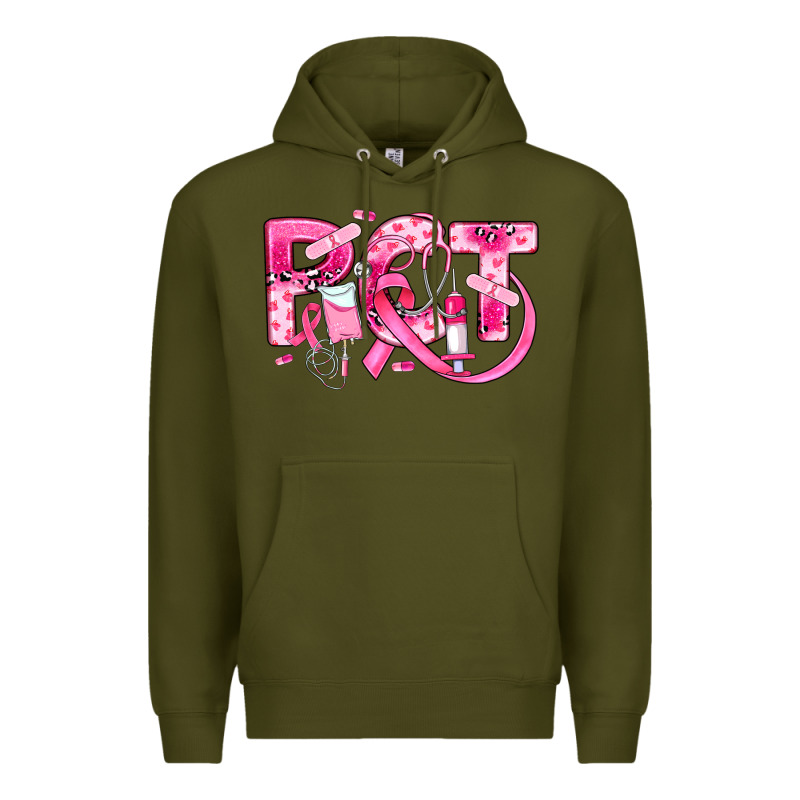 Breast Cancer Pct Patient Care Technician Premium Hoodie by JahusDesignShop | Teevron