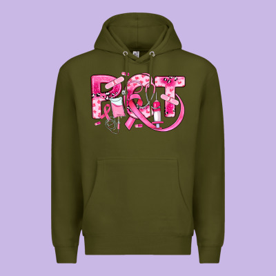 Breast Cancer Pct Patient Care Technician Premium Hoodie Designed By Jahusdesignshop