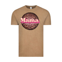 Vintage Coffee mama leopard Vintage Tee - JahusDesignShop