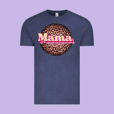Mama Leopard Vintage Tee Designed By Jahusdesignshop
