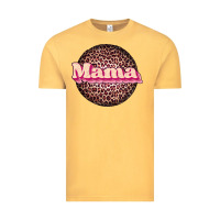 Vintage Mustard mama leopard Vintage Tee - JahusDesignShop