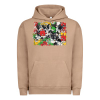 Pigment Burro Autism background Urban Hoodie - CowGirlArtShop