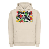 Pigment French Oak Autism background Urban Hoodie - CowGirlArtShop