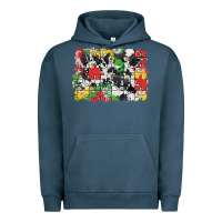 Pigment Midnight Navy Autism background Urban Hoodie - CowGirlArtShop