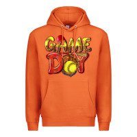 Carrot Game Day Softball Premium Hoodie - NancyCooperArtShop