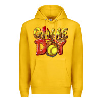 Lemon Game Day Softball Premium Hoodie - NancyCooperArtShop
