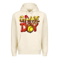 Tofu Game Day Softball Premium Hoodie - NancyCooperArtShop