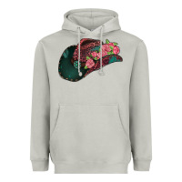 Moon Dust leopard flowers cowboy hat Heavyweight Hoodie - Jasminsmagicworld
