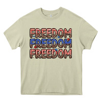 Mossy freedom freedom freedom Heavy Core Tee - Zillion Design Studio