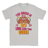 Moon Dust the queen is 80 long live the queen Classic Tee - Jasminsmagicworld