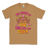 Toasted Coconut the queen is 80 long live the queen Classic Tee - Jasminsmagicworld