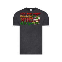 Vintage Black its the most wonderful wine of the year Vintage Tee - AdoDesignShop