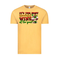 Vintage Mustard its the most wonderful wine of the year Vintage Tee - AdoDesignShop