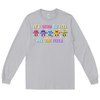Moon Dust it's okay to feel all the feels Long Sleeve Tee - MaliasSmallBusiness
