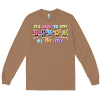 It's Okay To Feel All The Feels Long Sleeve Tee | Teevron