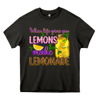 Asphalt when life gives you lemons make lemonade Heavy Core Tee - texasbilliewilder