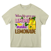 Mossy when life gives you lemons make lemonade Heavy Core Tee - texasbilliewilder