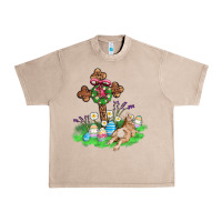 French Oak religious easter bunny cross Urban Heavy Tee - AdoDesignShop