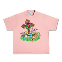 Salmon religious easter bunny cross Urban Heavy Tee - AdoDesignShop