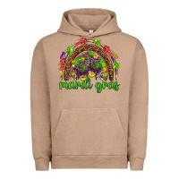 Pigment Burro Mardi Gras rainbow and masks Urban Hoodie - HowdyJamesFarm