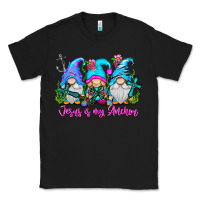 Black Jesus Is My Anchor Classic Tee - CowhideDigitalArt