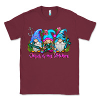 Burgundy Jesus Is My Anchor Classic Tee - CowhideDigitalArt