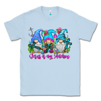Dusty Blue Jesus Is My Anchor Classic Tee - CowhideDigitalArt
