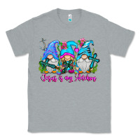 Heather Grey Jesus Is My Anchor Classic Tee - CowhideDigitalArt