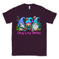 Plum Jesus Is My Anchor Classic Tee - CowhideDigitalArt