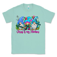 Seafoam Jesus Is My Anchor Classic Tee - CowhideDigitalArt