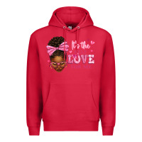 Cardinal it's the self love for me afro woman Premium Hoodie - texasbilliewilder