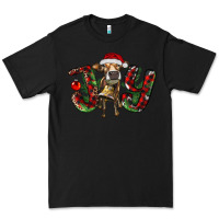 Black christmas joy with heifer Premium Tee - RanaPortraitStore